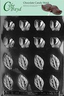 Cybrtrayd AO068 Acorns and Leaves for Wreath Chocolate Candy Mold with Exclusive Cybrtrayd Copyrighted Chocolate...