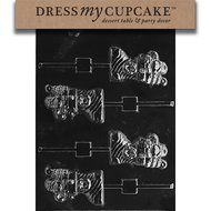 Dress My Cupcake DMCC197 Chocolate Candy Mold, Bow Package, Christmas N74