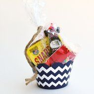 Navy Blue Chevron Cupcake Wrappers, Nautical Decoration, Confetti Couture Party Supplies, 36 Wraps N3