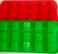 Decorated Evergreen Christmas Tree Non-stick Hot Cold - Freezing Baking Soft Silicone Ice Mold Tray for Chocolate... N4