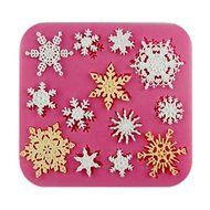 snowflake Silicone Fondant Paste Mold DIY Cake Decoration Polymer Clay Resin Candy