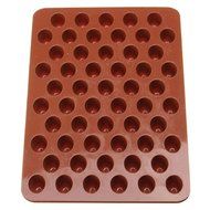 HT BAKEWARE | 55 Holes Coffee Bean Chocolate Silicone Mold