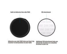 TPE Mini Wireless Bluetooth 4.1 Music Receiver A2DP Wireless Adapter for Car Stereo and Home Stereo Systerm N7