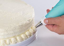 Cake Decorating Kit for Beginners &ndash; One of the Most Essential Cake Decorating Supplies &ndash; Comes with 11 Cake, Cupcake... N4
