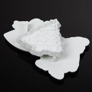 Whitelotous Christmas Theme Cookie Cutters - Plastic Fondant Cake Sugarcraft Cutter Decorating Baking Mold Plunger... N38