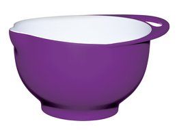 Colourworks Large Melamine Mixing Bowl, Purple N3