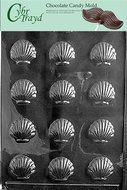 Cybrtrayd N001 Nautical Candy Mold Chocolate, Small Shells