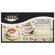 JEM 64 Piece Alphabet Plastic Cutter Set N4
