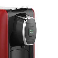 VonShef Coffee Pod Machine - For Nespresso Compatible Capsules - 1250W - in Stylish Red N7
