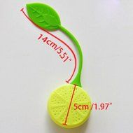 MAXGOODS Fine Teapot Teacup Tea Strainer Filter Infuser Bag Lemon Silicone N5
