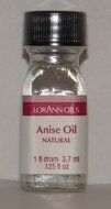 LorAnn Flavoring Oils - Anise Oil Licorice Flavor, Natural - 1 Dram Bottle