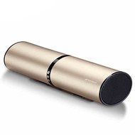 SNEED-Long cylindrical metal wireless card Bluetooth 4.0 handsfree stereo Bluetooth Speaker , Silver