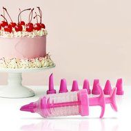 Cake Decorating Kit - Set of 9 Icing Tips for Baking Supplies - Perfect for Kids and Beginners N4