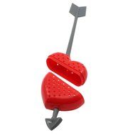 1x Loose Rose Red Green Tea Bag Infuser Herb Leaf Spice Strainer Filter Diffuser N4