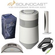 Soundcast OutCast Jr Speaker Bundle with iCast, UAT, Carrying Bag, and ICA In-Car Adapter N4