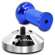 Coffee Tamper Machine,DLAND 51mm Diameter Stainless Steel Flat Base Grip Handle Bean Barista Espresso Tamper pressure... N6