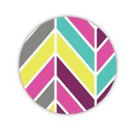 Generic Cup Coaster In Fashion Print Chevron 2 Mdf N10