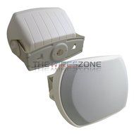 White 5" 120W Pool Spa Patio Landscape Outdoor/Indoor Home Speaker System (pair) N2