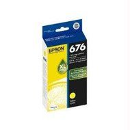 Epson 676Xl - Yellow - Original - Ink Cartridge - For Workforce Pro Wp-4010, 4020, 4023, 4090, 4520, 4530, 4533...