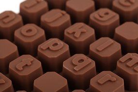 Home Value Candy Mold - Silicone Chocolate Mold - Lower Case Letters, (CHOCMOLDC1310) N5