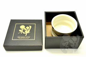 Japanese Mino Yaki ware Matcha Bowl Green Tea 10.5 / 10.5 / 7.8cm (4.1 / 4.1 / 3inch)[7313] N4