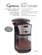 Capresso Coffee Burr Grinder N5