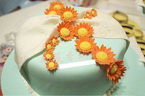 Anyana Daisy Sunflower Stamen Flower Heart Silicone Fondant Mold Cake Decorating Pastry Gum Pastry Tool Kitchen... N4