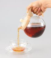 iwaki jumping beige teapot 640ml K894-BE (japan import) N2