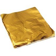 KINGSO 100pcs Square Sweets Candy Chocolate Lolly Paper Aluminum Foil Wrappers Gold N4