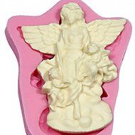 Y&amp;XL&amp;H Angel Flower silicone Soap Mold Cake Decorating Tools Fondant Fimo Gum Paste &amp; Chocolate