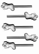 Christmas Stocking Sucker Hard Candy Mold [Kitchen] [Kitchen]