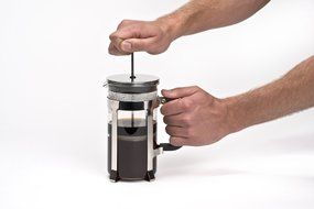 French Press Coffee Maker by Real People 8 Cup 32 oz Coffee Tea Maker with Stainless Steel Plunger High Quality... N5