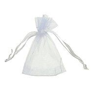 Rina&#039;s Garden Organza Favor Bags - 3&quot;x4&quot; - White Color - Pk of 120