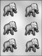 CK Products 2-1/4-Inch Elephant Chocolate Mold