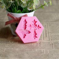 TXIN Fashion Useful Cross Shape Silicone Fondant Cake Decorating Chocolate Mold N4