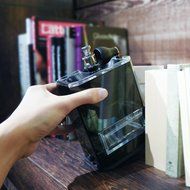 Hario Ceramic Coffee Mill Acrylic Box N4