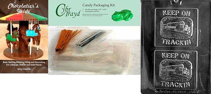 Cybrtrayd J094 Train Greeting Card Jobs Chocolate Candy Mold N5