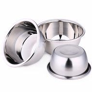 JIAEN SUS 304 Stainless Steel Mixing Bowls Deepen and Thicken-330g Food Grade Soup Basin Mixing Egg Dough Beating... N3