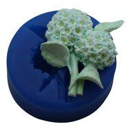 First Impressions Molds FL298 Silicone Mold, Small Stemmed Hydrangea
