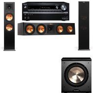 Klipsch RP-280F Tower Speakers-RP-450C-PL-200-3.1-Pioneer Elite SC-85