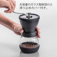 Hario Coffee Mill MSS-1TB Ceramic Slim+Drip Kettle Buono VKB-120HSV 1.2 L+Paper Filter Natural VCF-02-100M Set... N9