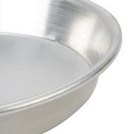 American Metalcraft TDEP13 13" x 1" Tin-Plated Steel Tapered / Nesting Deep Dish Pizza Pan