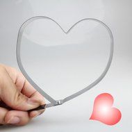 ACE Kitchen Heart Shaped Cook Fried Egg Mold Stainless Steel Mould
