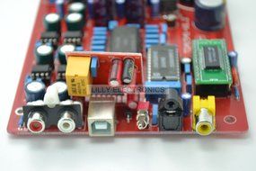 Tda1541+saa7220+cs8412+ne5534 Fiber Coaxial USB Pcm2704 DAC Amplifier Board Ac15-0-15v 10w N4