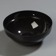 Carlisle 810003 Acrylic Stack Bowl, 3 qt. Capacity, 9.44 x 3.94", Black (Case of 4) N5