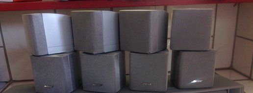 BOSE SPEAKER Acoustimass double cube silver [10piece][speaker/wire] N4