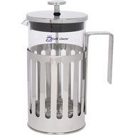 Cafe'Liberte' French Coffee/Tea Press, Polished Stainless Steel, 34 oz N2