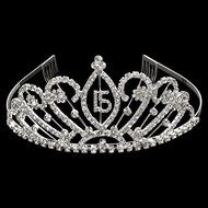 Lulu Sparkles LLC Quinceanera Number 15 Rhinestone Crystal Cake Topper Birthday Diamante Bling Monogram Numbers...