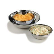 Carlisle 601416 200 Series Stainless Steel Classic Mixing Bowl, 16 qt. Capacity, 18.75 x 5.5" (Case of 12)