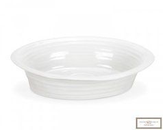 Portmeirion Sophie Conran White Oval Pie Dish 29.5
